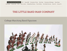 Tablet Screenshot of littlebandman.com